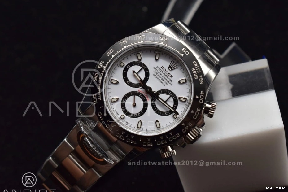 Daytona 904L and 732 BTF White SS Lightweight 1:1 SA Case Best Bracelet Dial 116500 Edition 0709